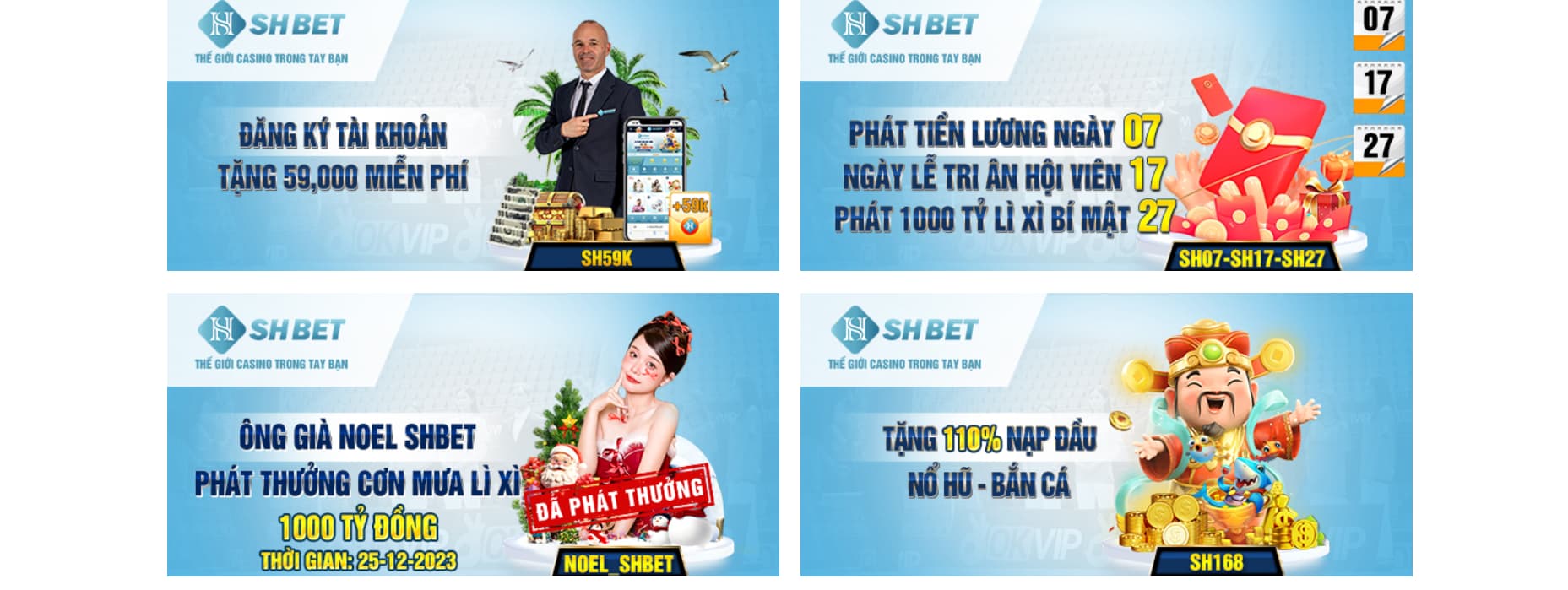 Top 5 khuyến mãi mới nhất tại Shbet năm 2024